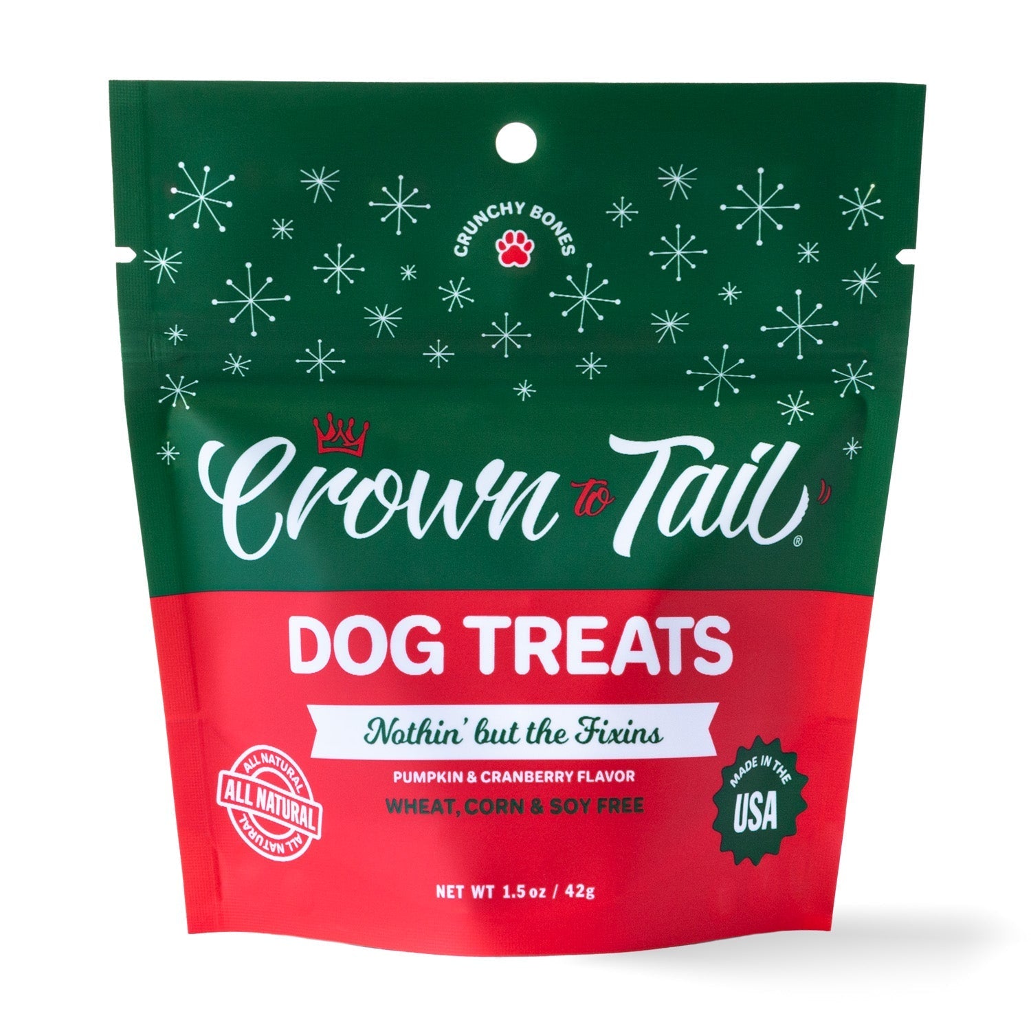 Crown to Tail Nothin' But The Fixins Crunchy Dog Treats