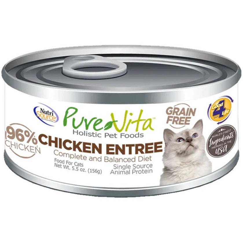PureVita - Grain Free Chicken & Chicken Liver Cat Food