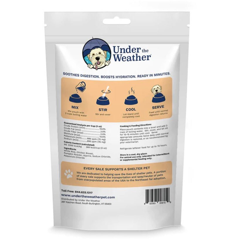 Under the Weather - Rice, Chicken & Pumpkin