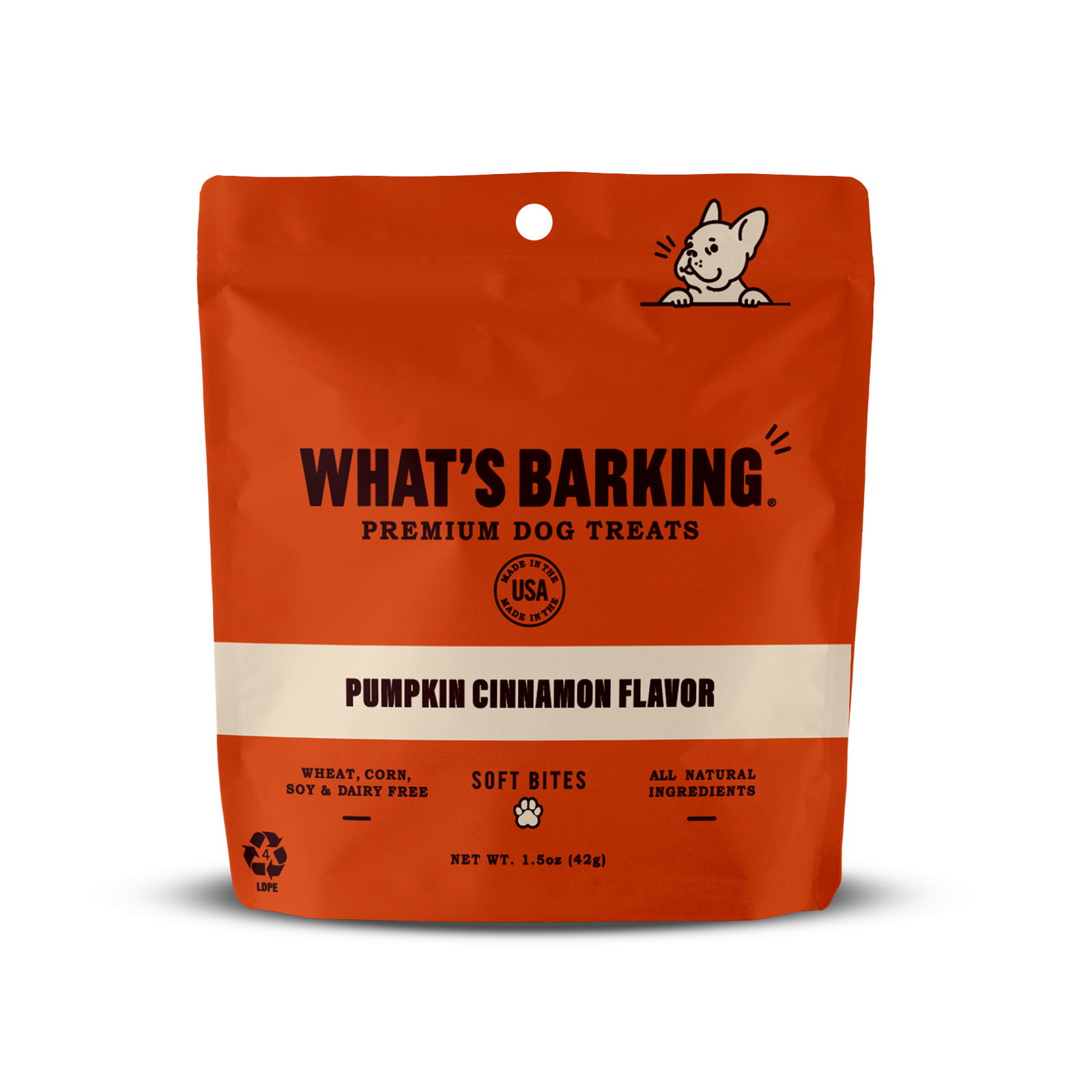 What's Barking - Pumpkin Cinnamon Dog Treats