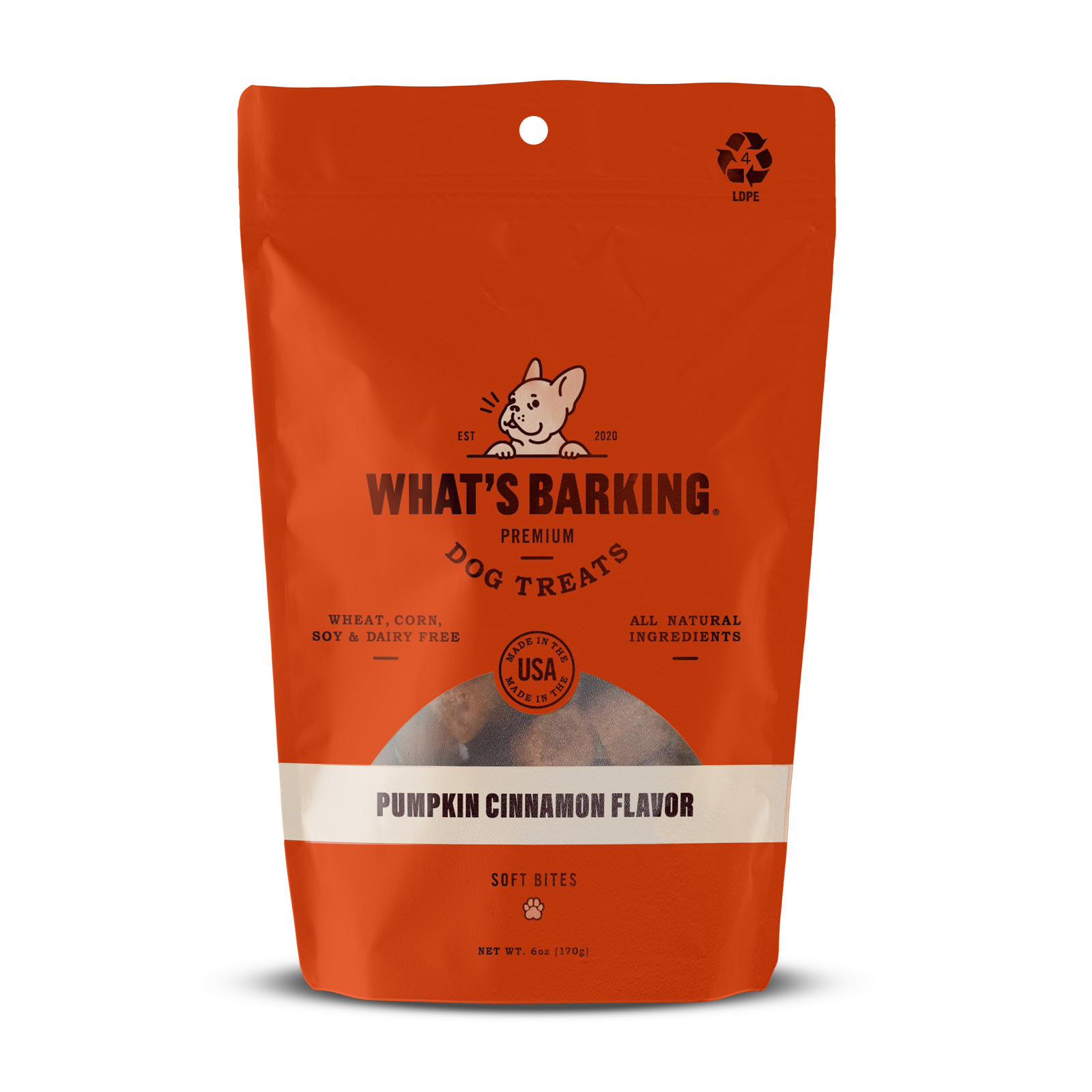 What's Barking - Pumpkin Cinnamon Dog Treats