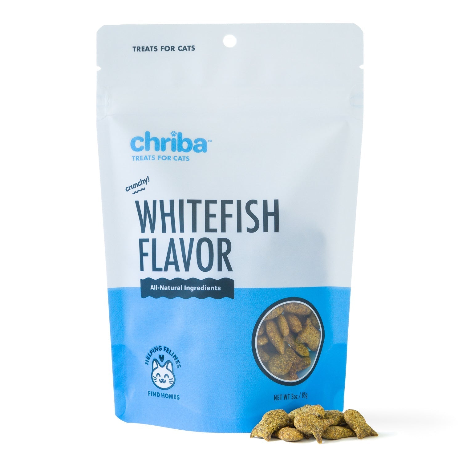 CHRIBA - Whitefish Crunchy Cat Treats