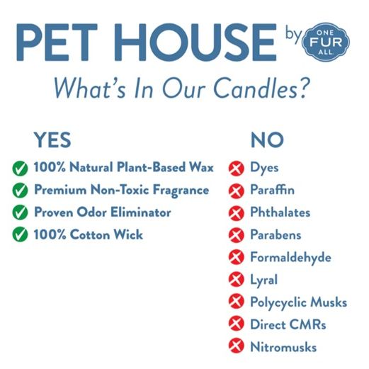 Pet House - Pet Odor Remover Mini Candle - 1.5oz