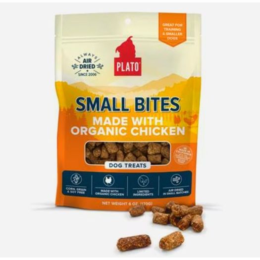 Plato Pet Treats - Air-Dried Chicken Small Bites