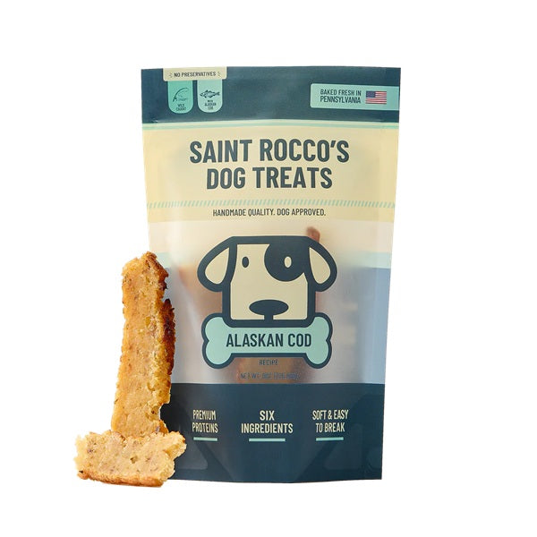St. Rocco's - Alaskan Cod Dog Treats - 8 oz