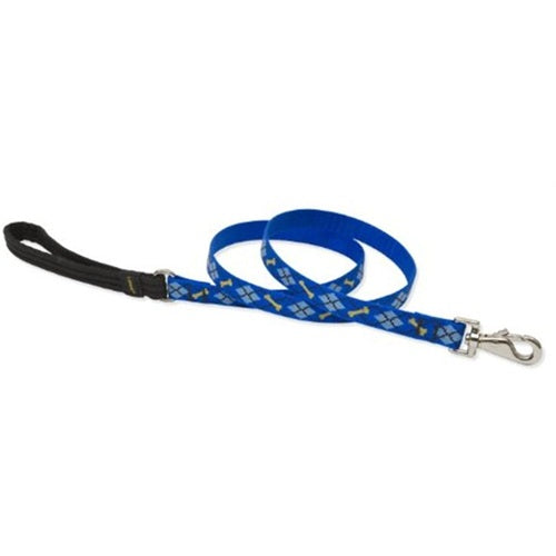 LupinePet Originals - 3/4" Dapper Dog Leash, 6Ft