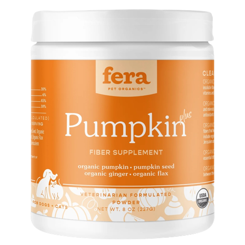 Fera Pet Organics - Pumpkin Plus Fiber Support for Dogs and Cats
