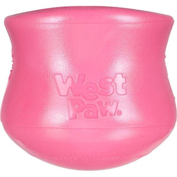 West Paw - Zogoflex Limited Edition Toppl Dog Toy, Geranium Pink