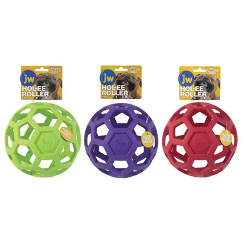 JW Pet - Hol-ee Roller Ball Dog Toy - Colors Vary