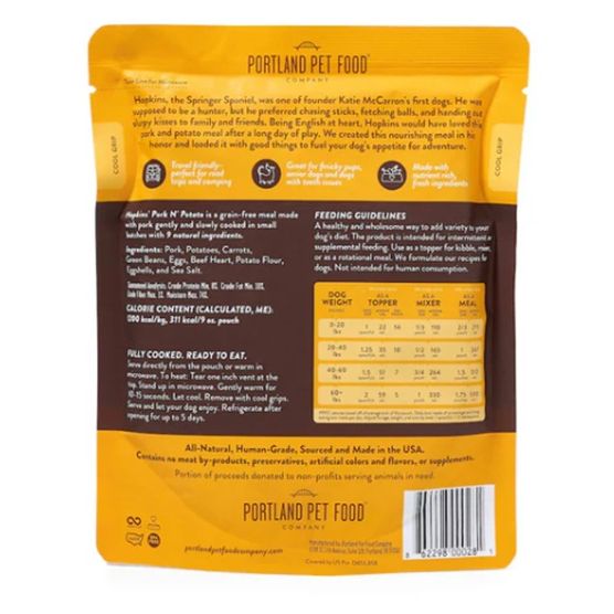 Portland Pet Food - Hopkins' Pork N' Potato