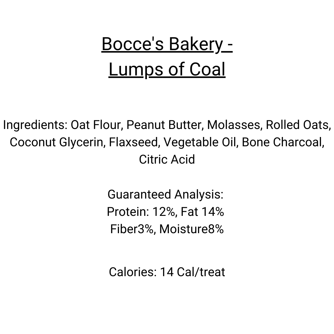 Bocce's Bakery - Lumps of Coal