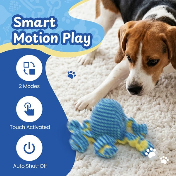 Nocciola - Bouncing Octopus Dog Toy