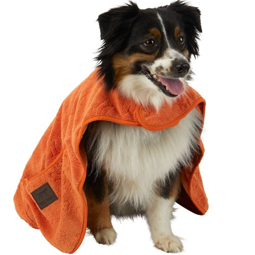 Tall Tails - Absorbent Cape Towel with Hand Pockets - Orange