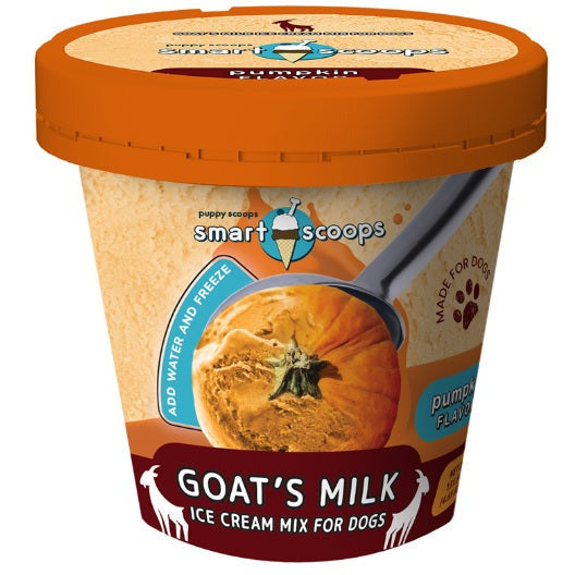 Puppy Scoops - Goat's Milk Pumpkin Ice Cream Mix for Dogs