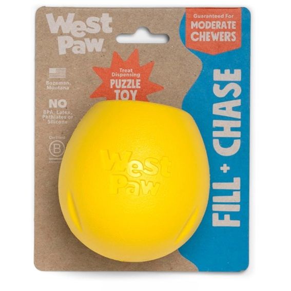 West Paw - Zogoflex Rumbl - Treat Dispensing Puzzle Toy