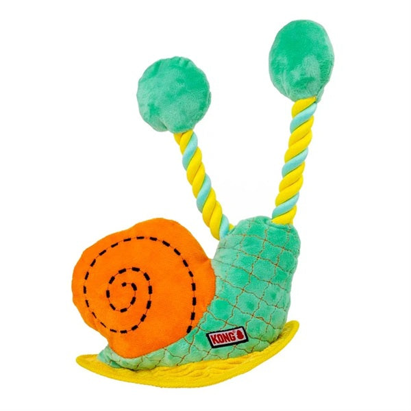 KONG Bendeez- Snail Dog Toy, Large