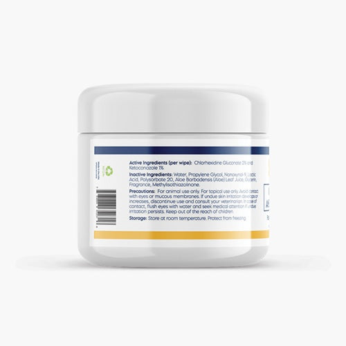 Swederma - Keto-C Antiseptic Wipes for Dogs & Cats
