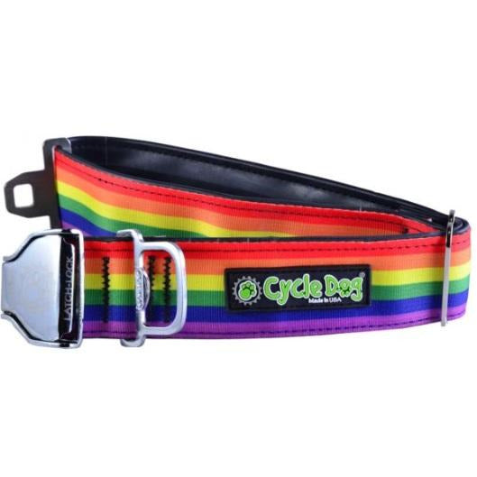 Cycle Dog Fatty Width Collar - Rainbow Pride