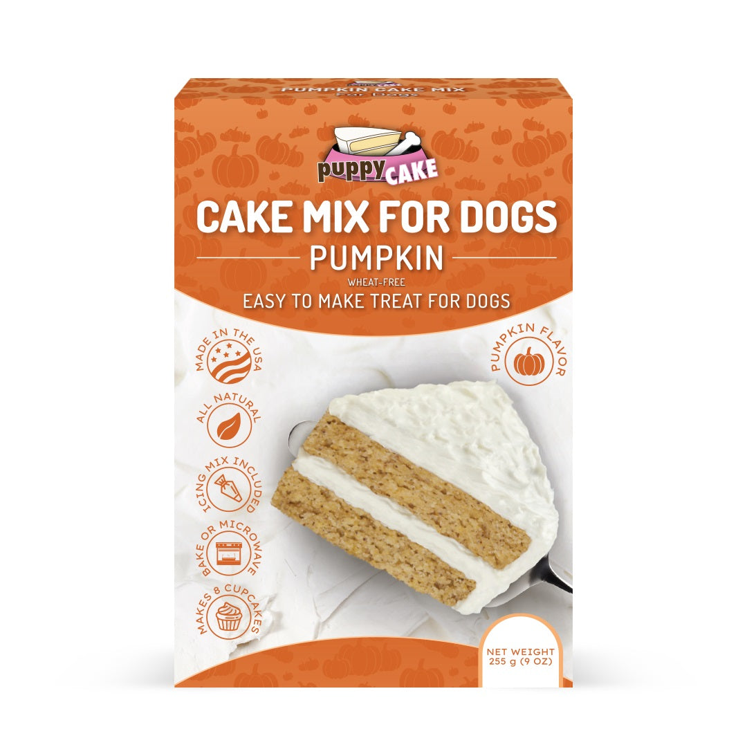Puppy Cake - Premium Pumpkin Wheat Free Cake Mix and Frosting