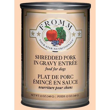 Fromm Four-Star Dog Food - Shredded Pork Entree