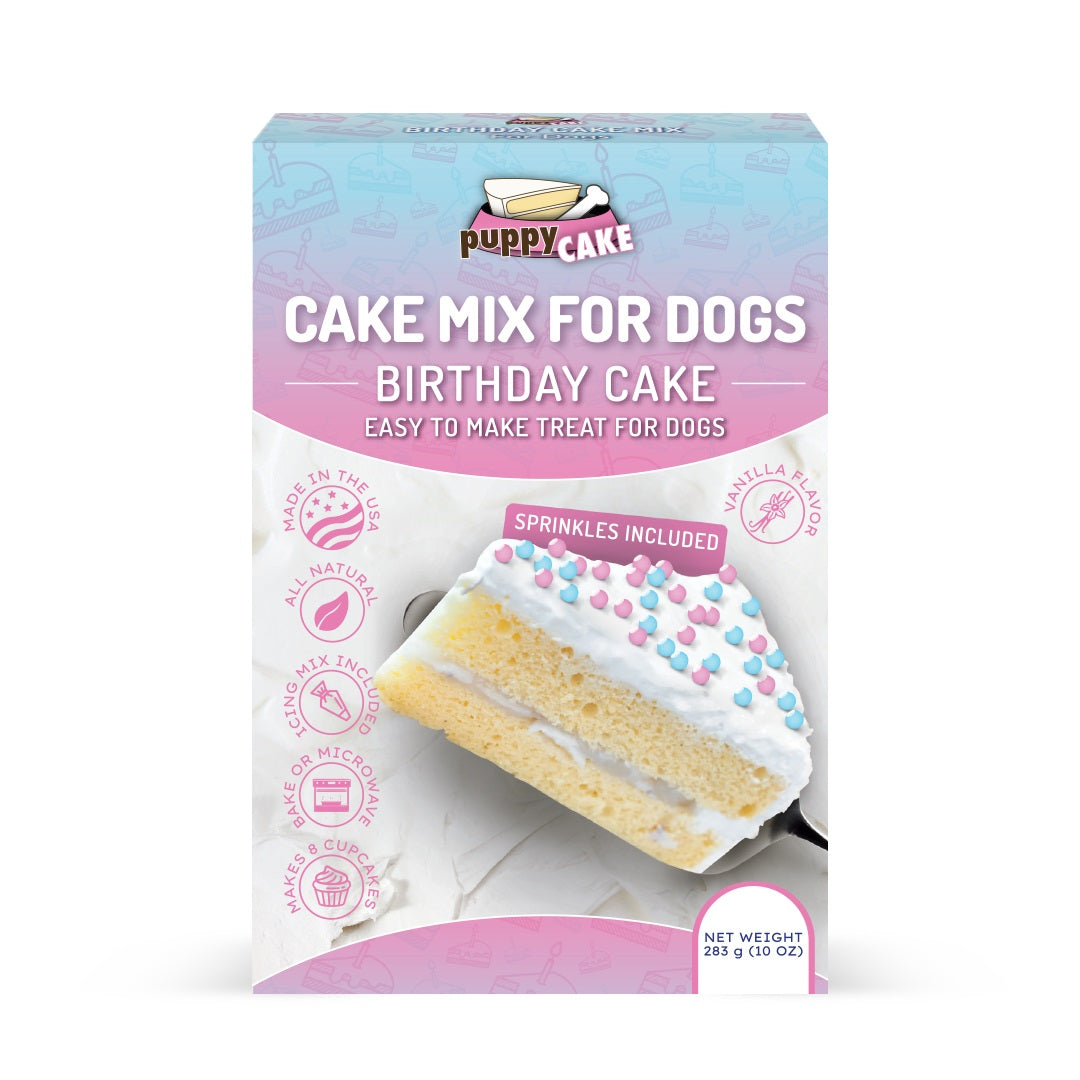 Puppy Cake - Premium Birthday Cake Mix and Frosting