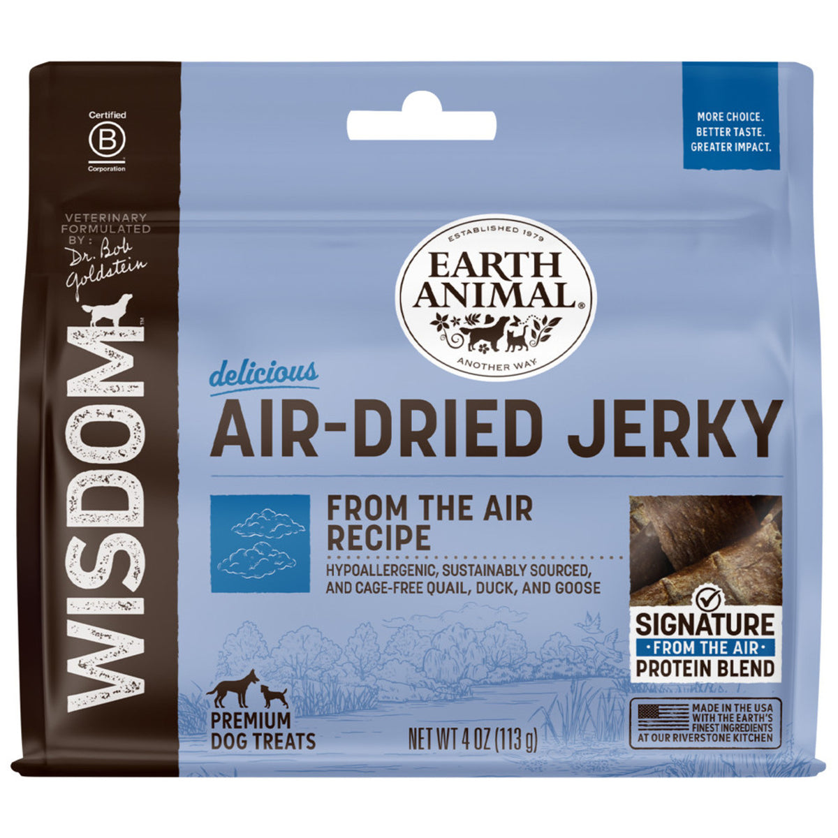 Earth Animal - Air-Dried Wisdom Jerky, From the Air Recipe