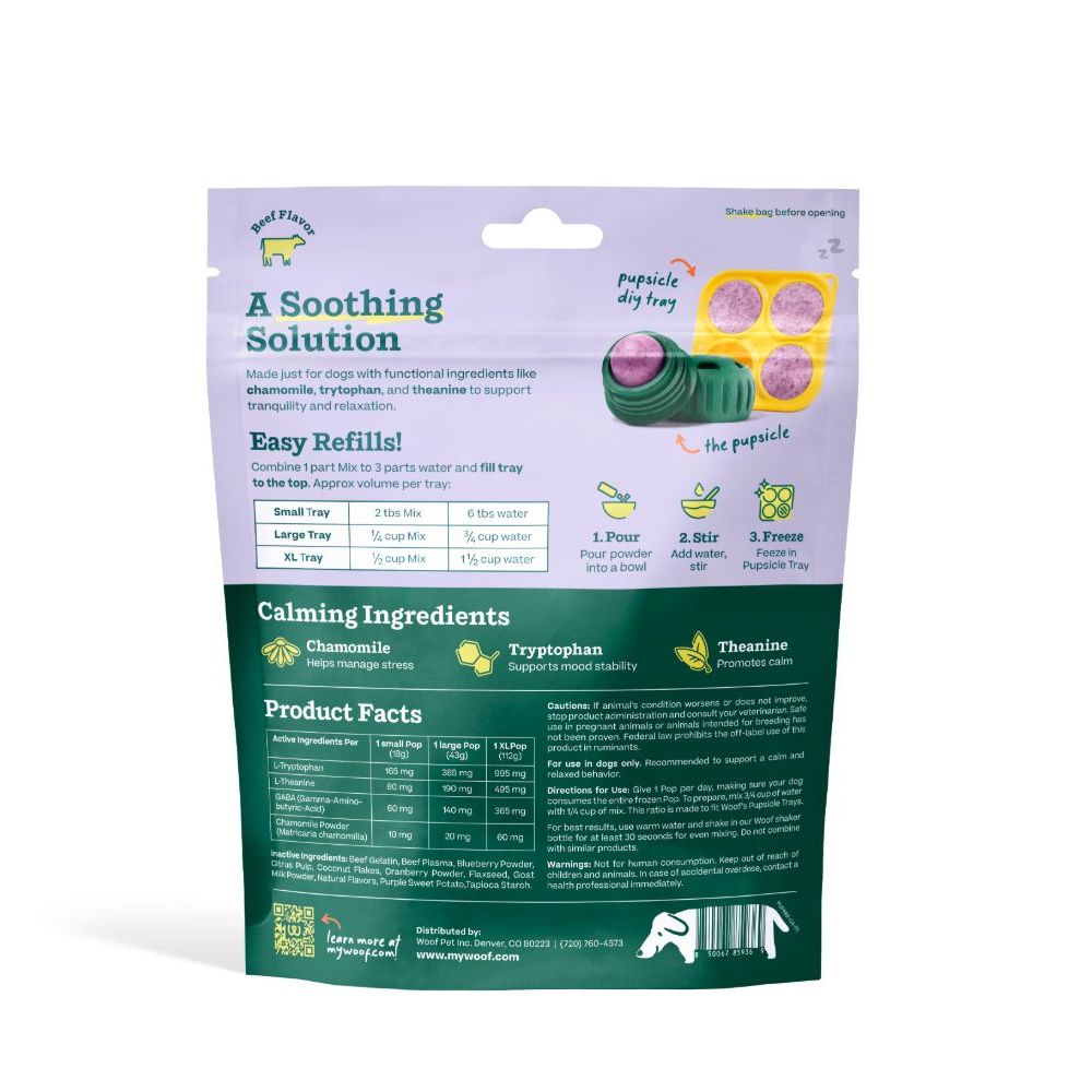 WOOF - Pupsicle Treat Mix