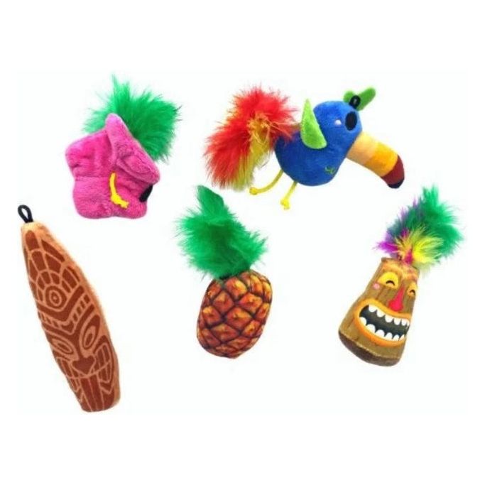 FabCat Tiki Cat Toys