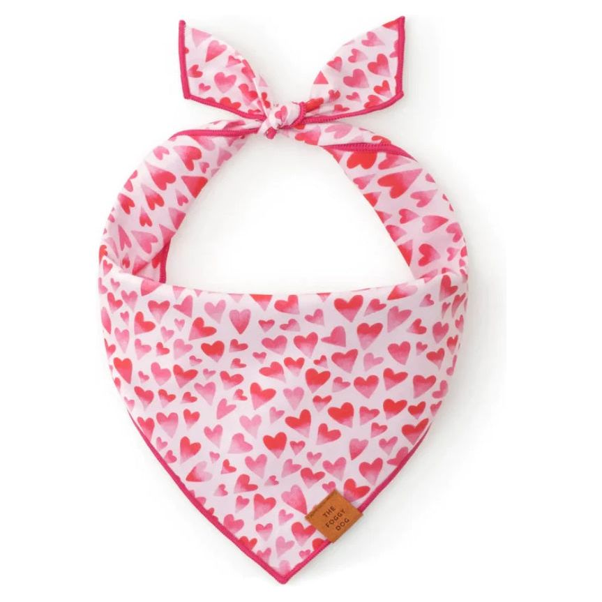 The Foggy Dog - Heart Throb Bandana