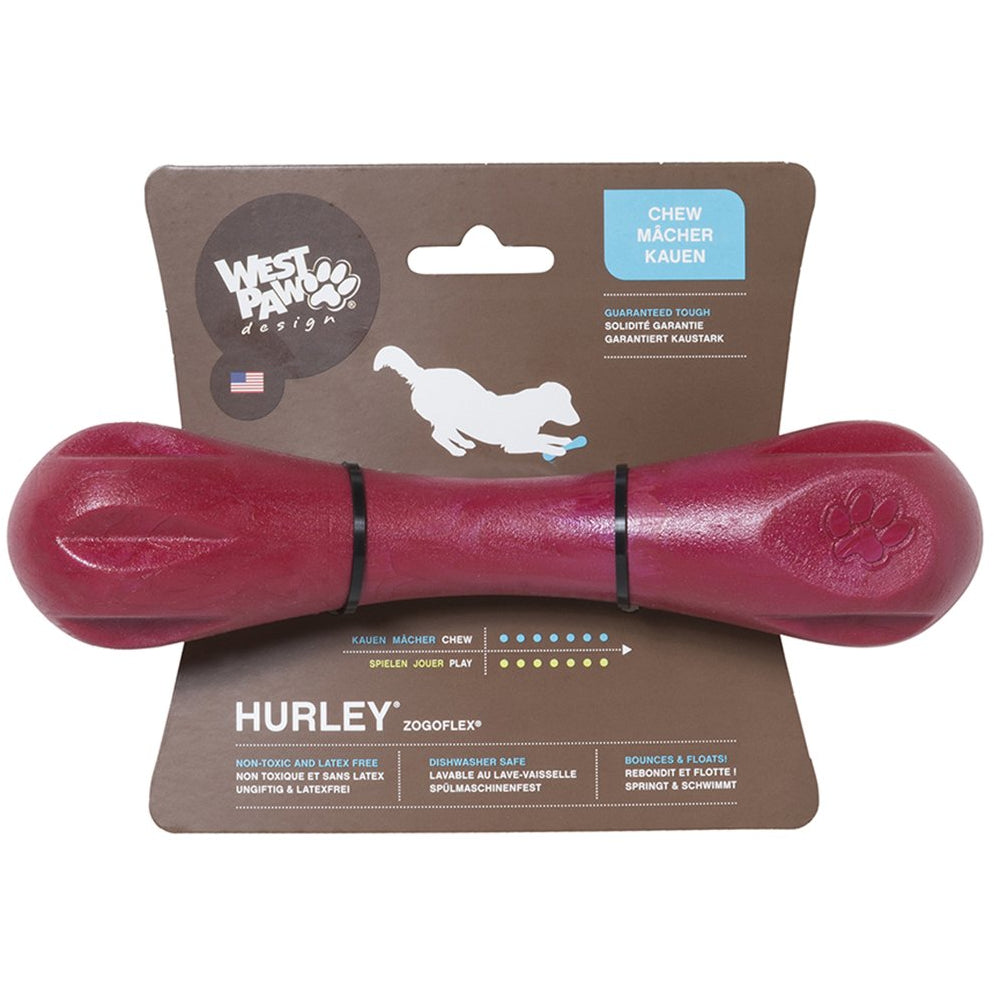 West Paw - Zogoflex Ruby Hurley - Dog Toy | King Duke's, Beaverton West Paw - Zogoflex Ruby Hurley - Dog Toy | King Duke's, Beaverton
