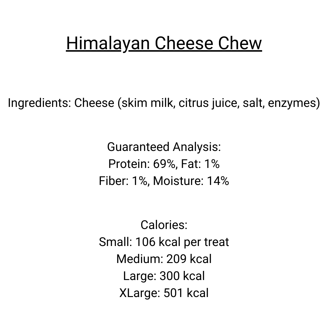 Himalayan Dog Chew - Cheese