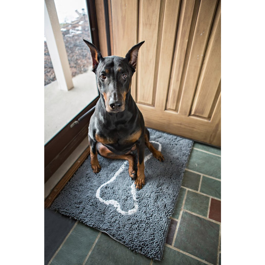 Soggy Doggy - Super Absorbent Doormat, Large, Grey