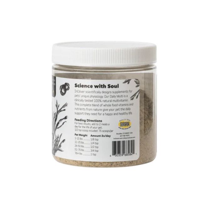 InClover Daily Multi - Multivitamin Powder Supplement for Dogs &amp; Cats