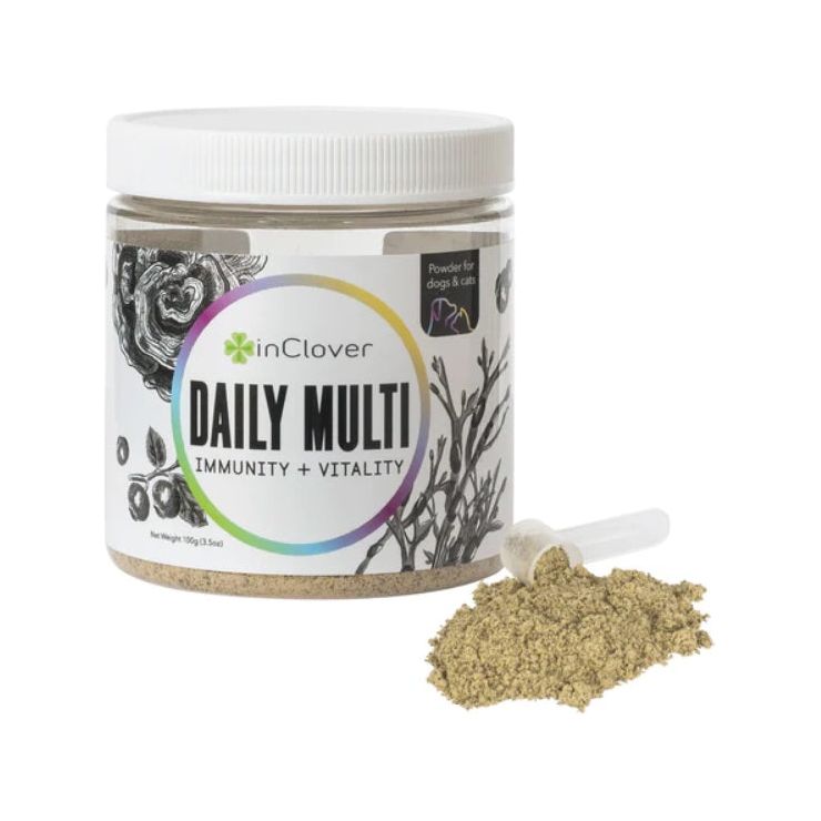 InClover Daily Multi - Multivitamin Powder Supplement for Dogs & Cats