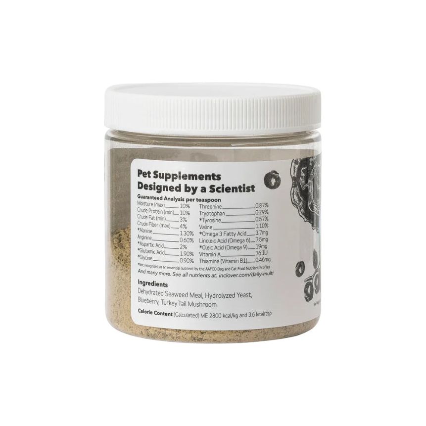 InClover Daily Multi - Multivitamin Powder Supplement for Dogs & Cats