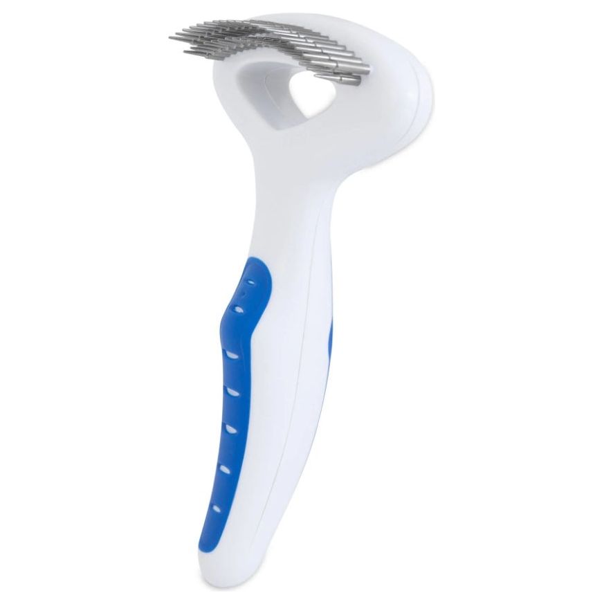 JW Pet Gripsoft Double Row Undercoat Rake