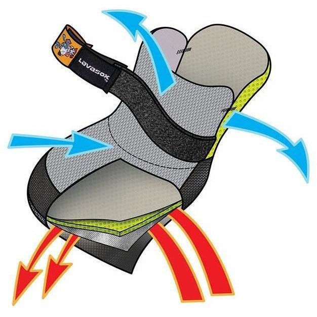 LavaSox - Summer Dog Boots, Pink Sorbet