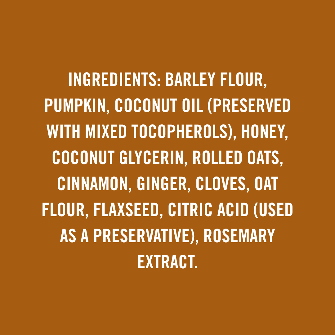 What's Barking - Pumpkin Cinnamon Dog Treats