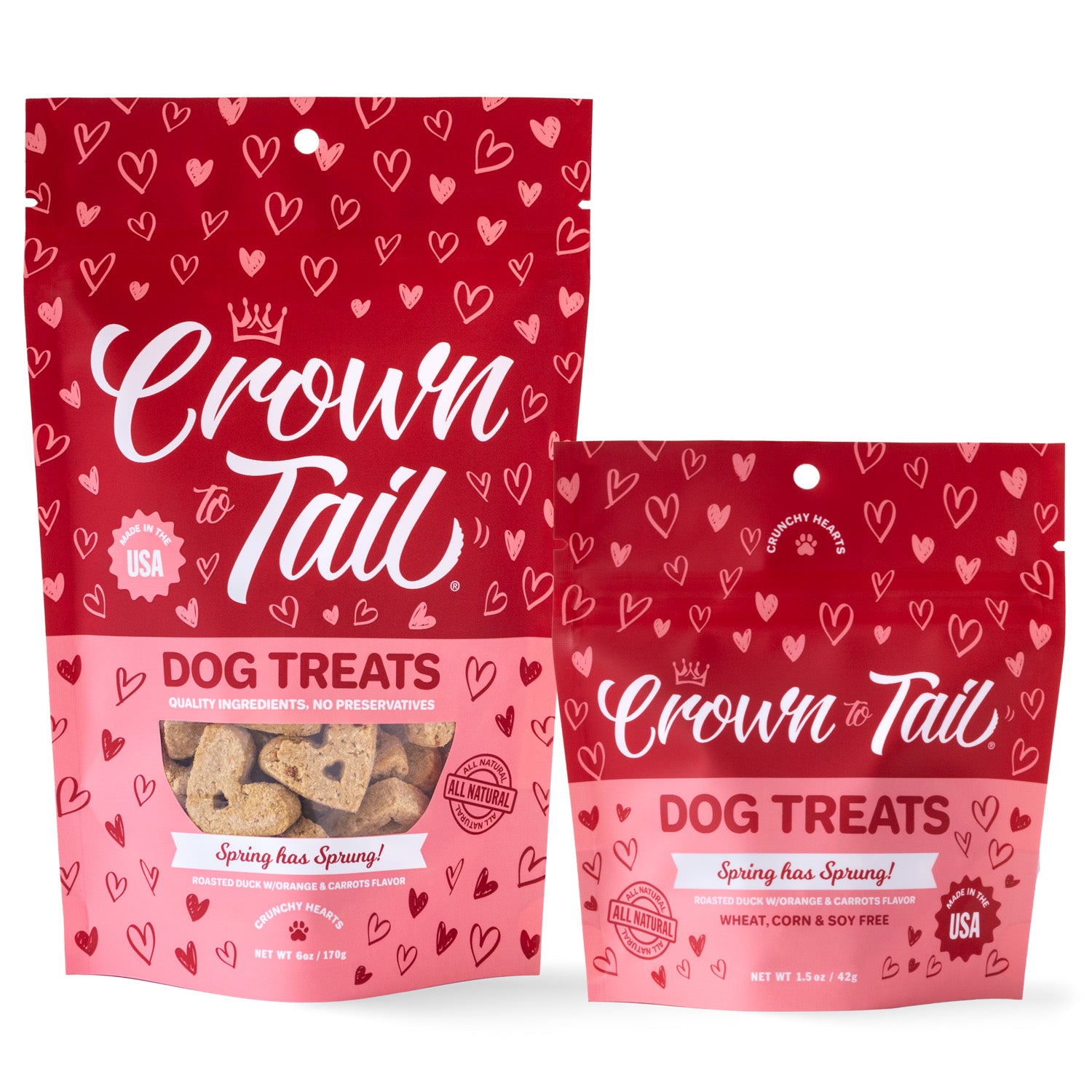 Crown to Tail Spring Has Sprung Crunchy Dog Treats