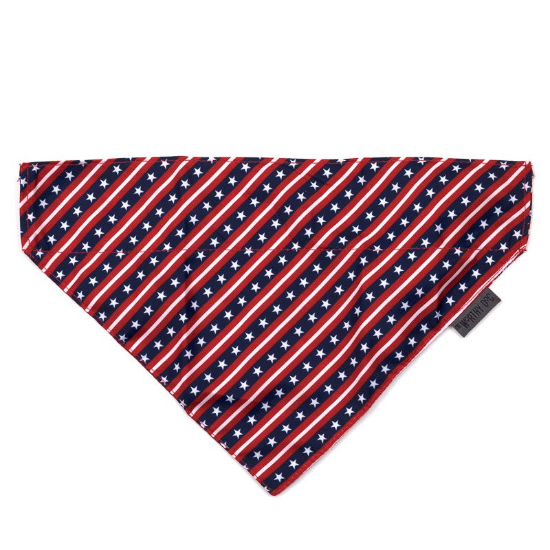 The Worthy Dog - Stars and Stripes Bandana