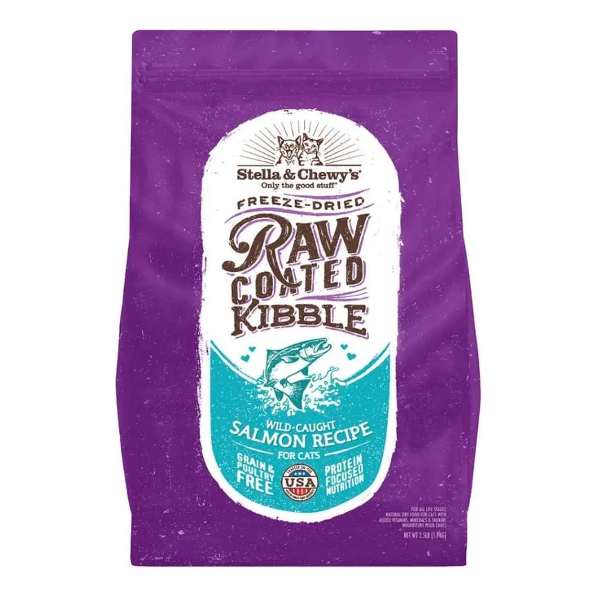Stella & Chewy's - Raw Coated Kibble Wild-Caught Salmon Recipe