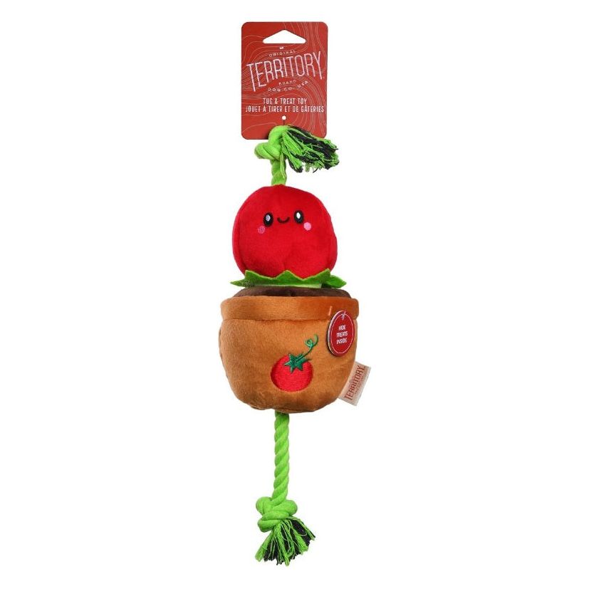 Territory - Tomato Treat and Tug Toy