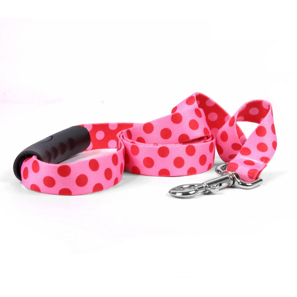 Yellow Dog Design - EZ-Grip Valentine Polka Dot Leash