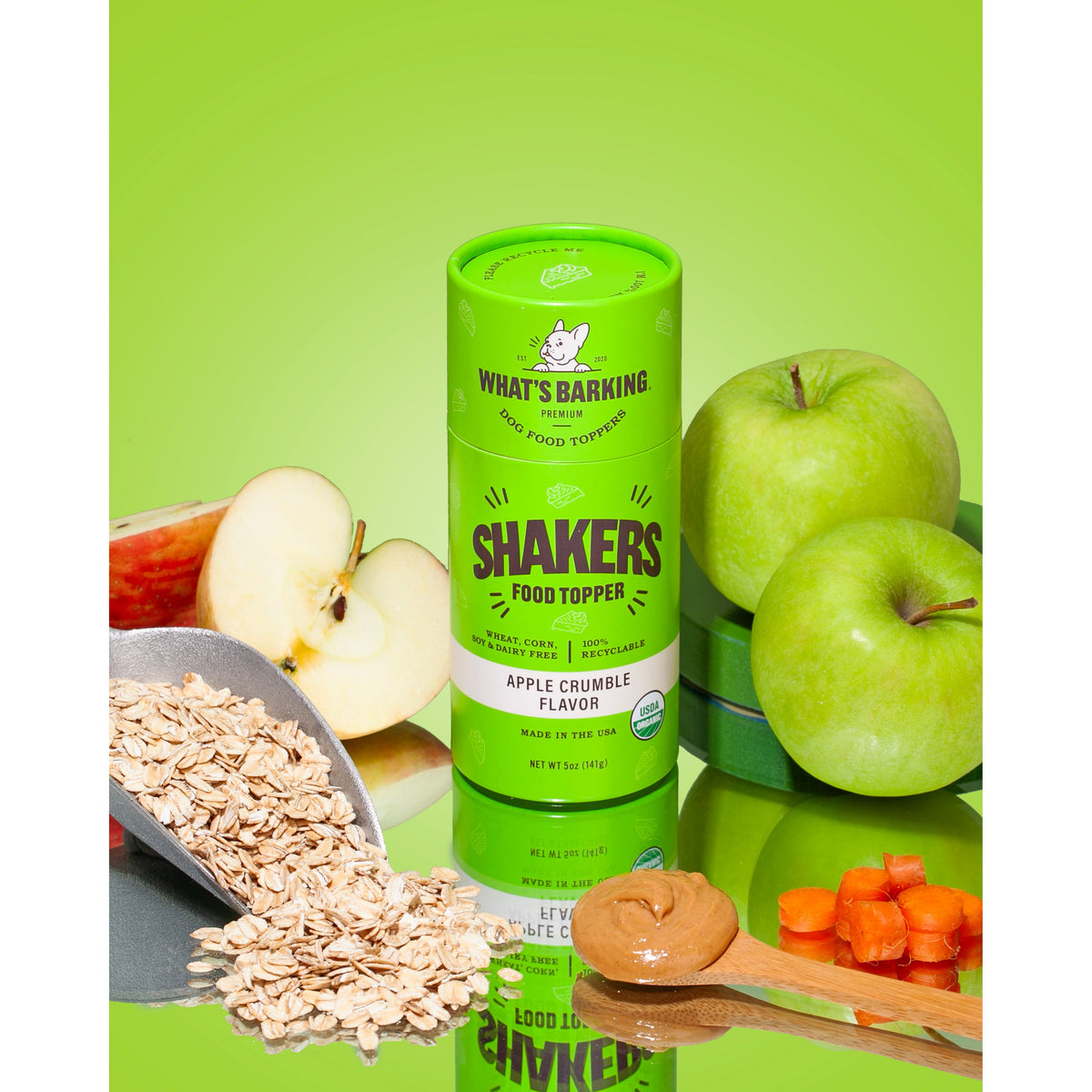 What&#39;s Barking - Apple Crumble Food Topper