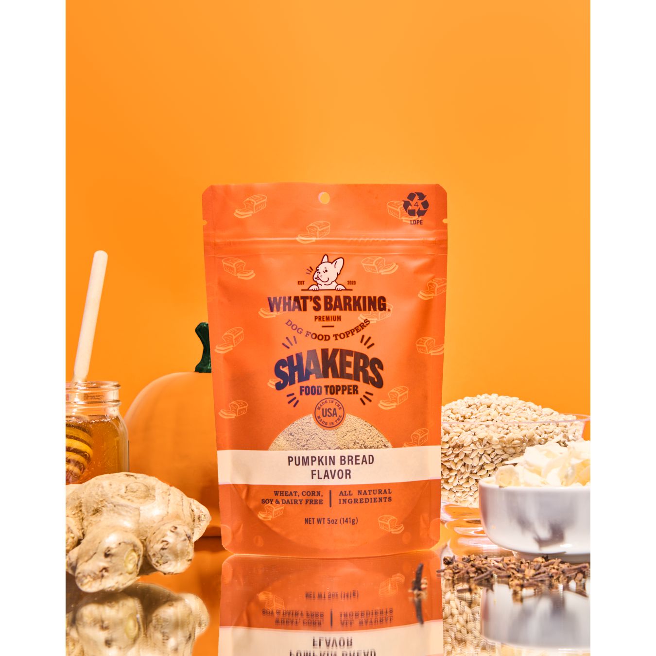 What's Barking - Pumpkin Bread Food Topper