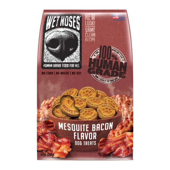 Wet Noses - Mesquite Bacon Crunchy Treats 14oz