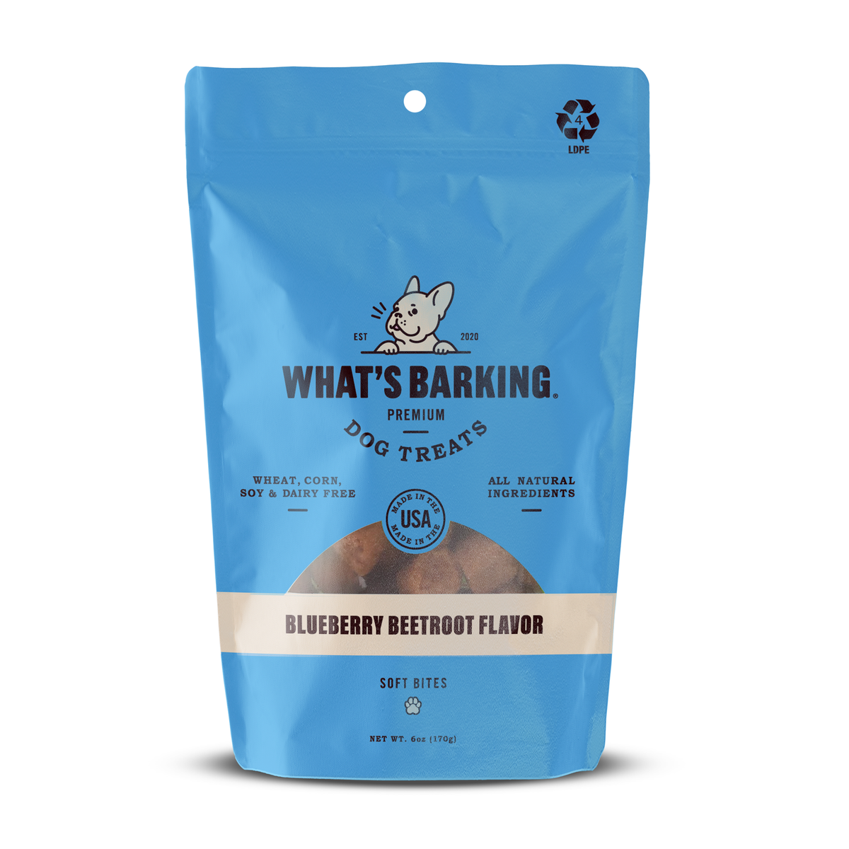 What&#39;s Barking - Blueberry Beetroot Dog Treats