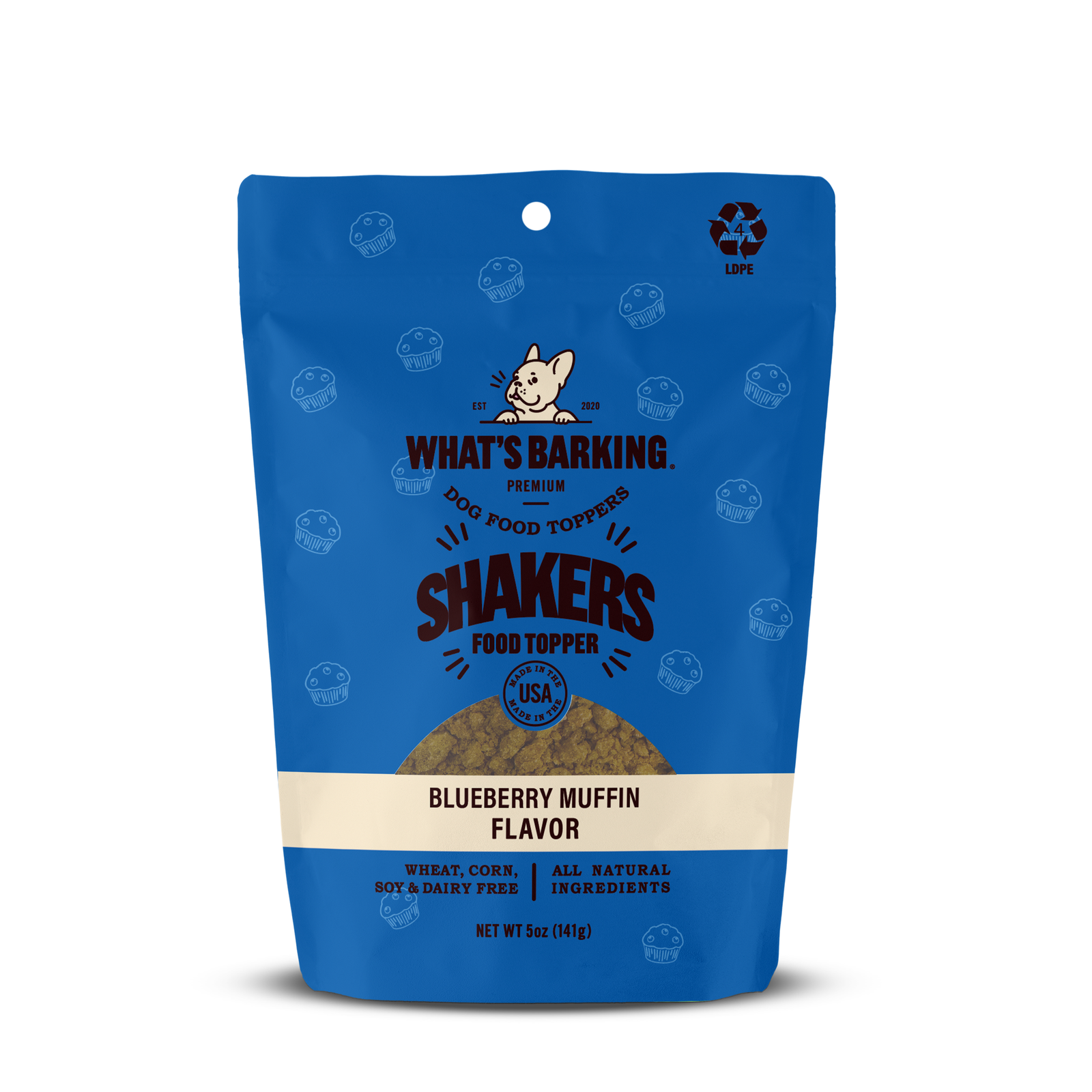 What's Barking - Blueberry Muffin Food Topper