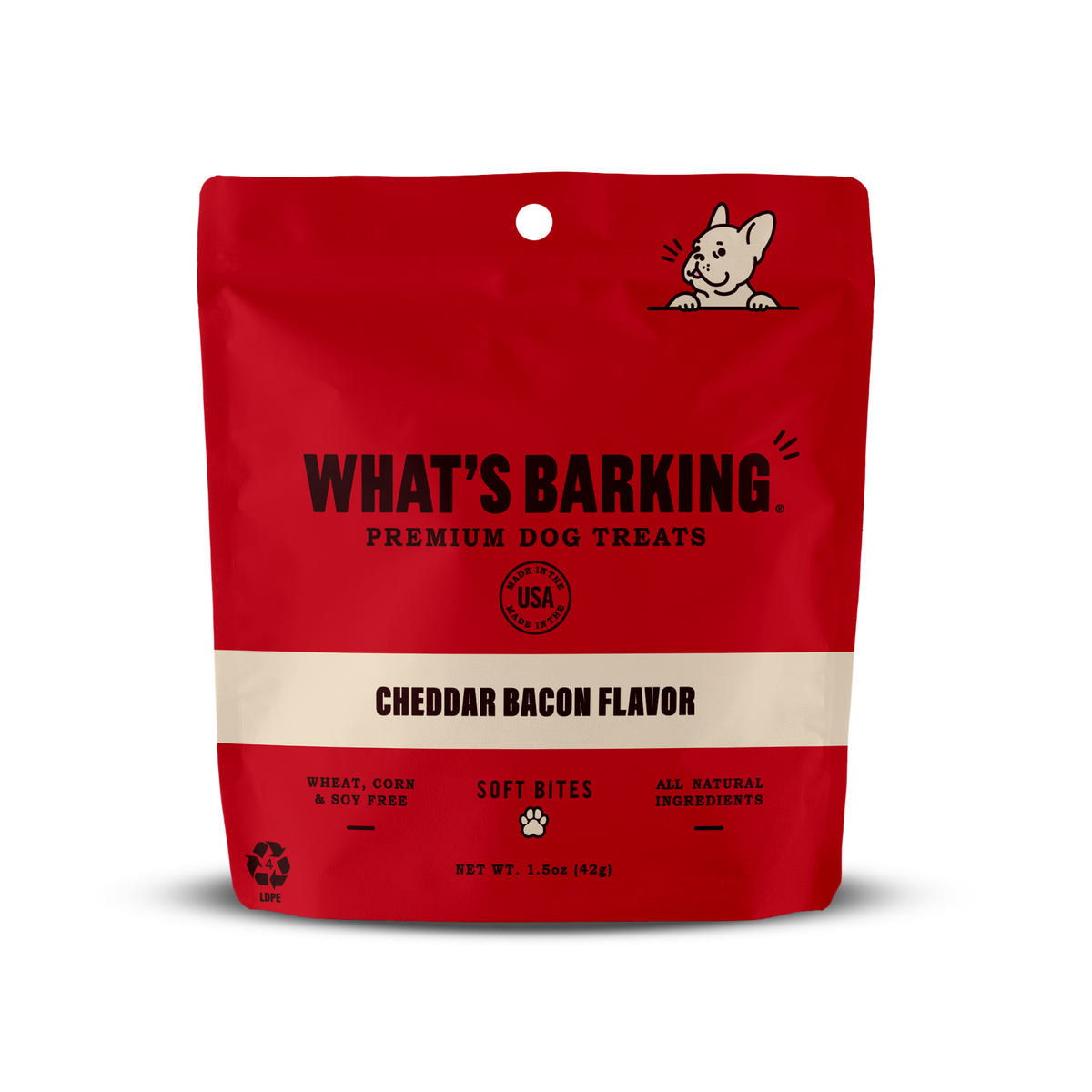 What&#39;s Barking - Cheddar Bacon Dog Treats