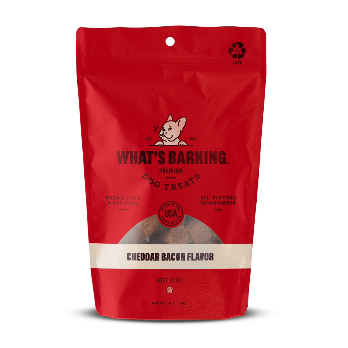 What&#39;s Barking - Cheddar Bacon Dog Treats